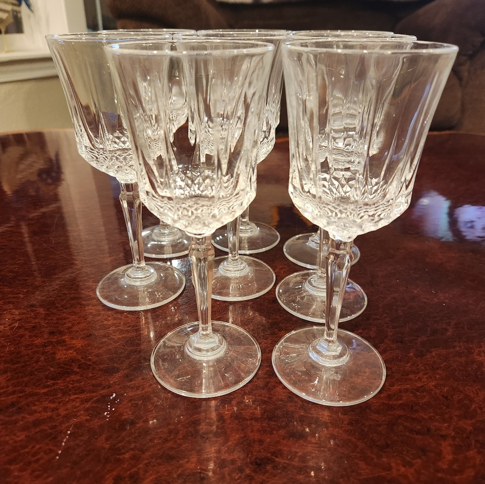 Set of 8 water Glasses